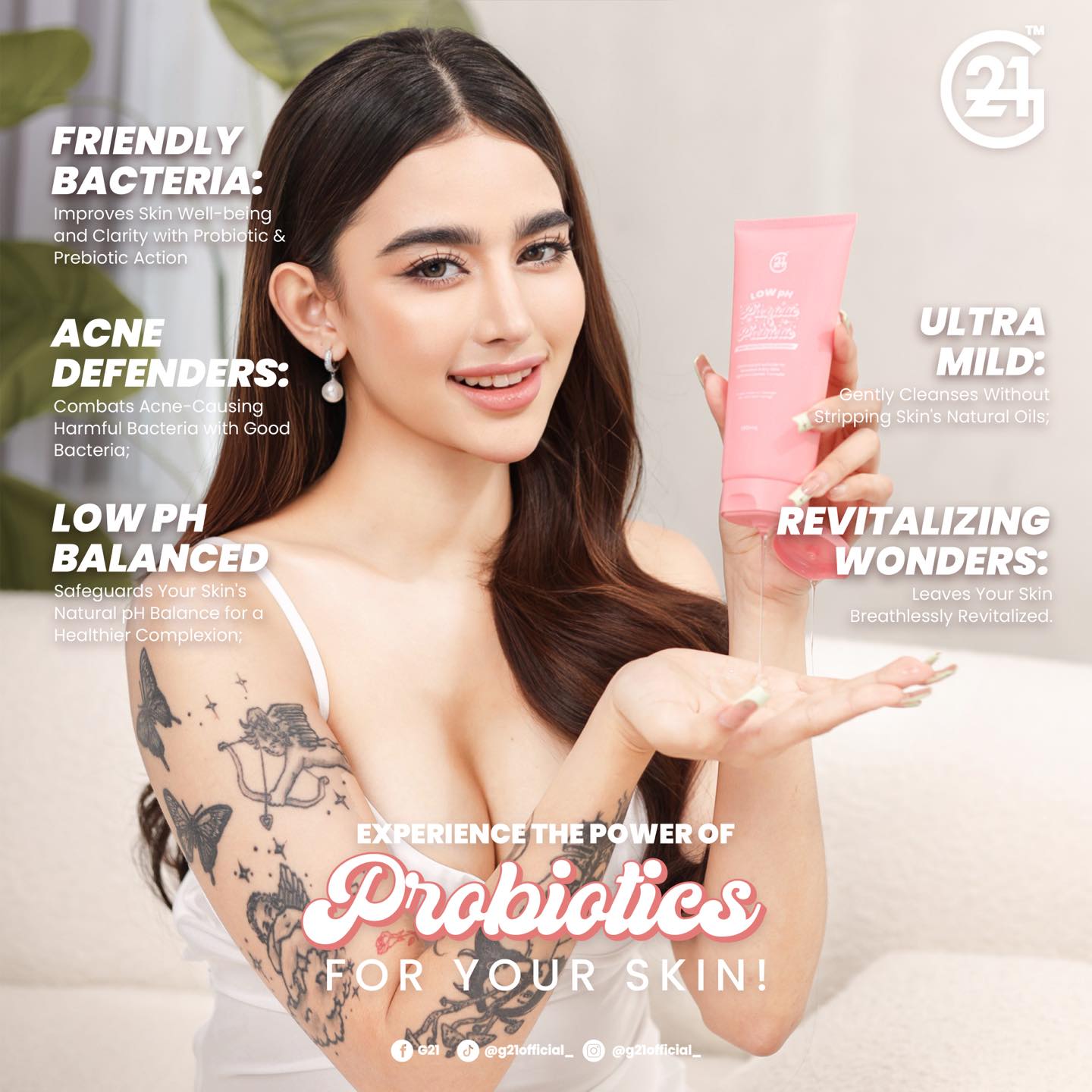 g21 glutathione review Looking for best facial cleanser for your sensitive and acne prone skin? just got an amazing product for you! ✨🥰 📣G21 Low pH Prebiotics and Probiotics Revitalizing Facial Cleanser with good Copper Purchase Type:Single Product epitalon dsip Peptide Vitamin