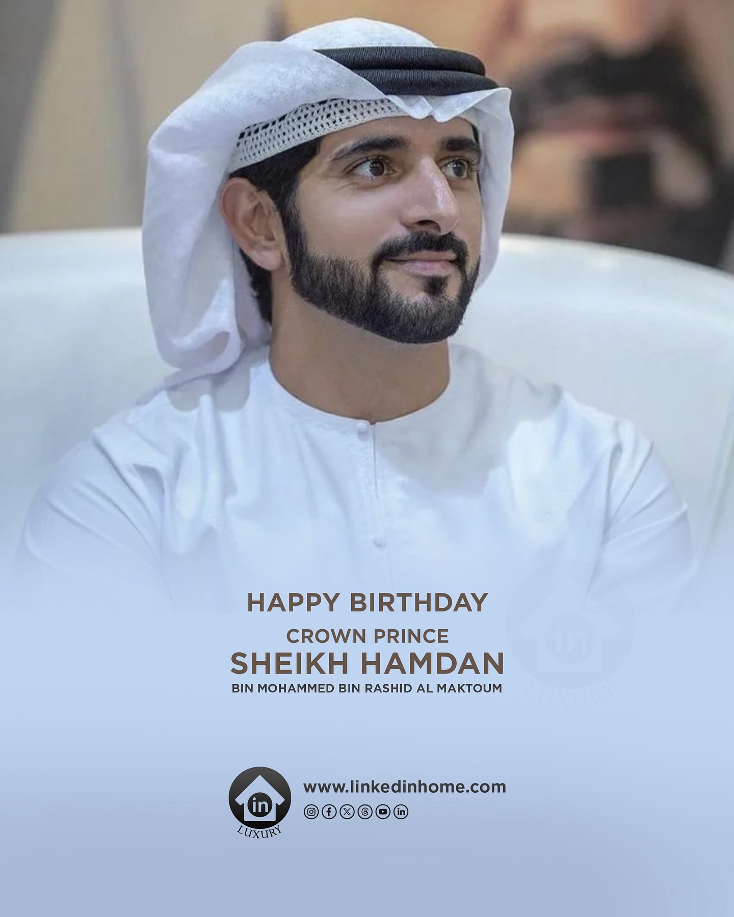Linkedin - 🎉 Happy Birthday to the illustrious Dubai Prince, Sheikh ...