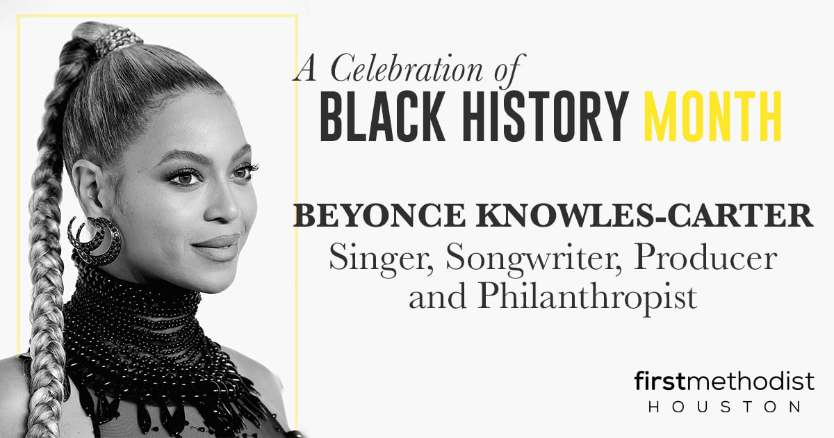 First - In honor of Black History Month, join us in celebrating Beyoncé ...