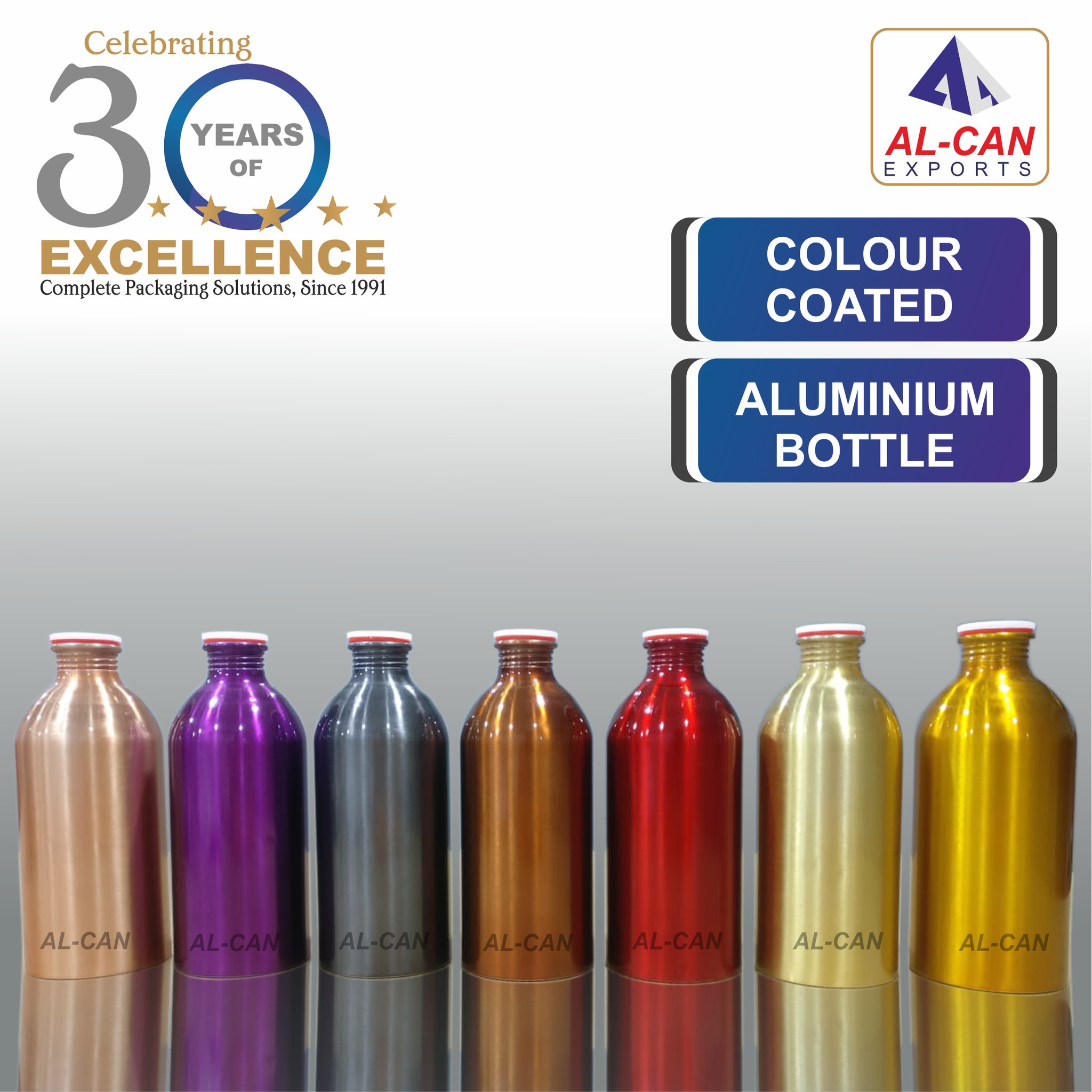Aluminium Bottle & Container - Al-Can, India | Thane