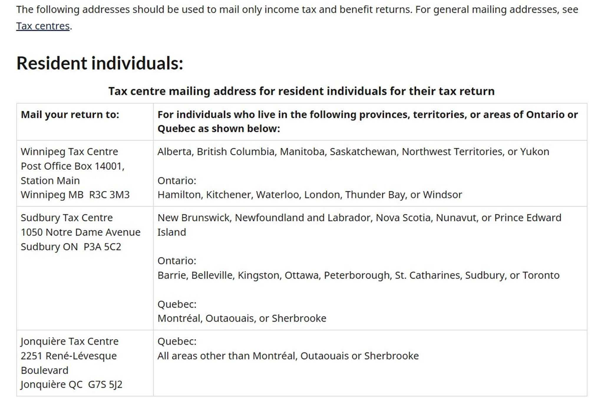 Where to find T1 income tax forms in North Kildonan?