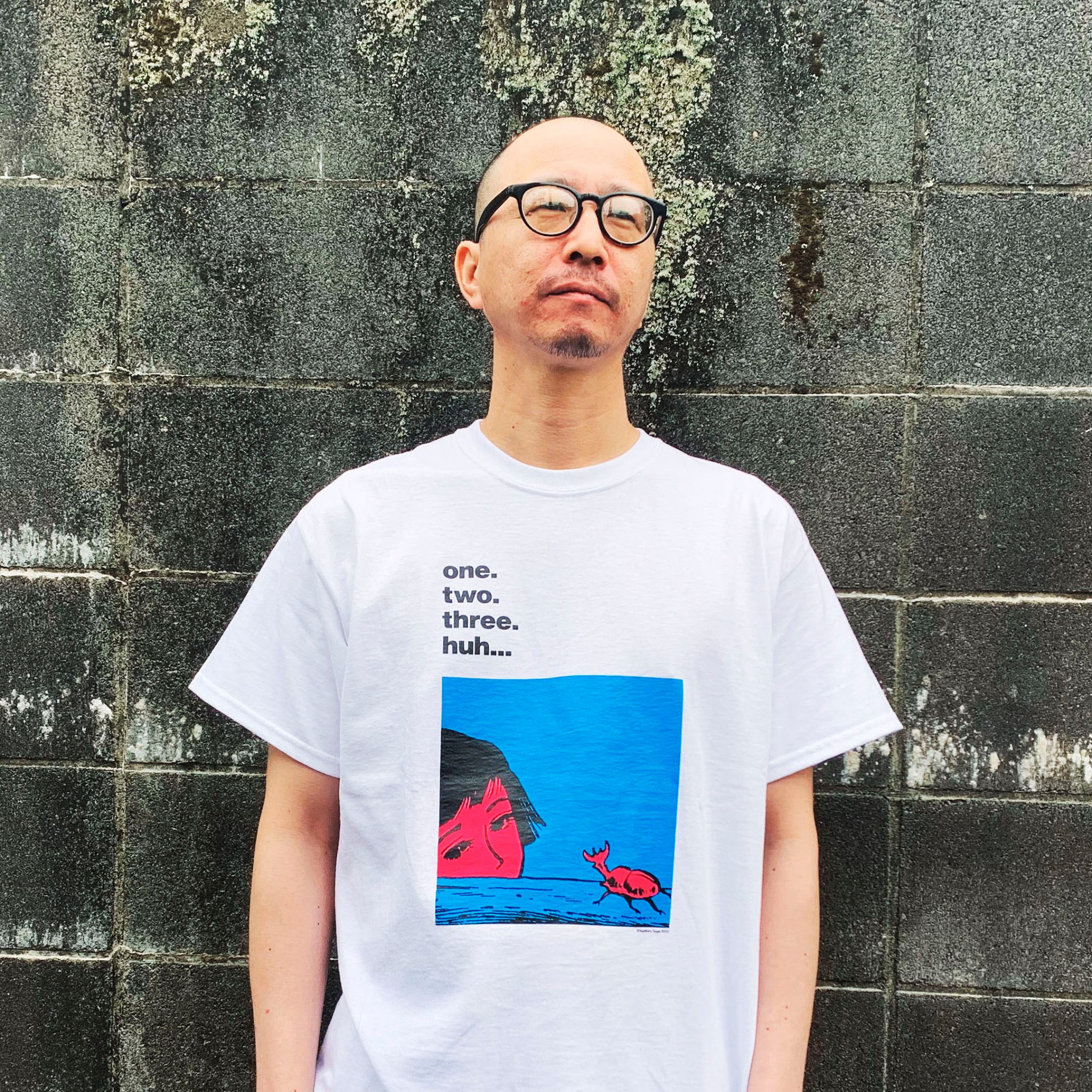 つげプロジェクト謹製、つげ義春Tシャツ第一弾。「ねじ式」「紅い花