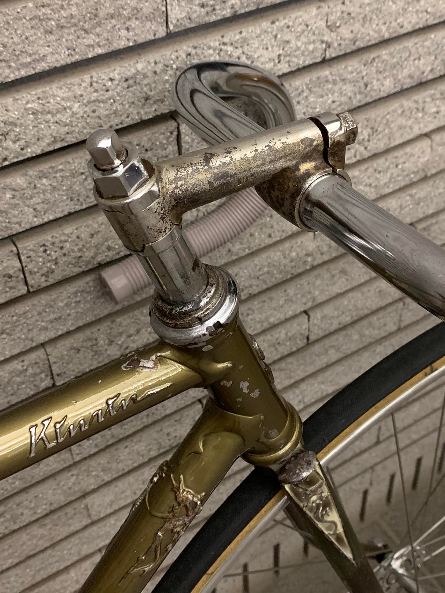 1956 Kinrin Samieru Japanese keirin racer with unique features