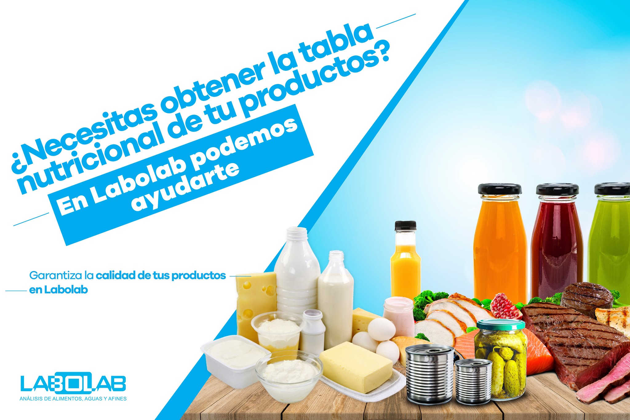 LABOLAB - Necesitas obtener la tabla nutricional de tus productos? En ...