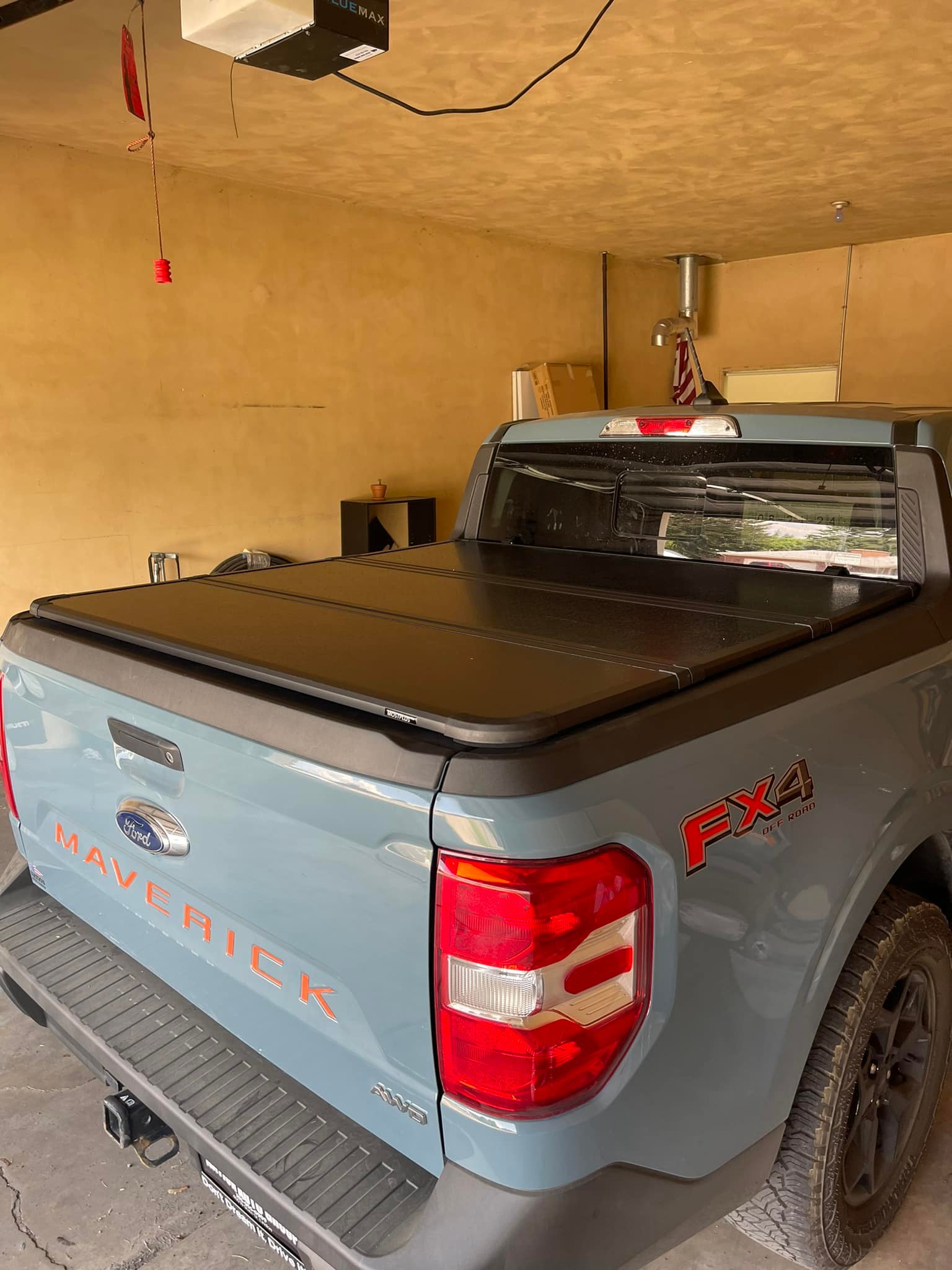 Brand new tonneau cover that has been sitting around for some time  Selling a Ford tonno cover. Not old nor is it in bad shape. Just needs washèd main image 1