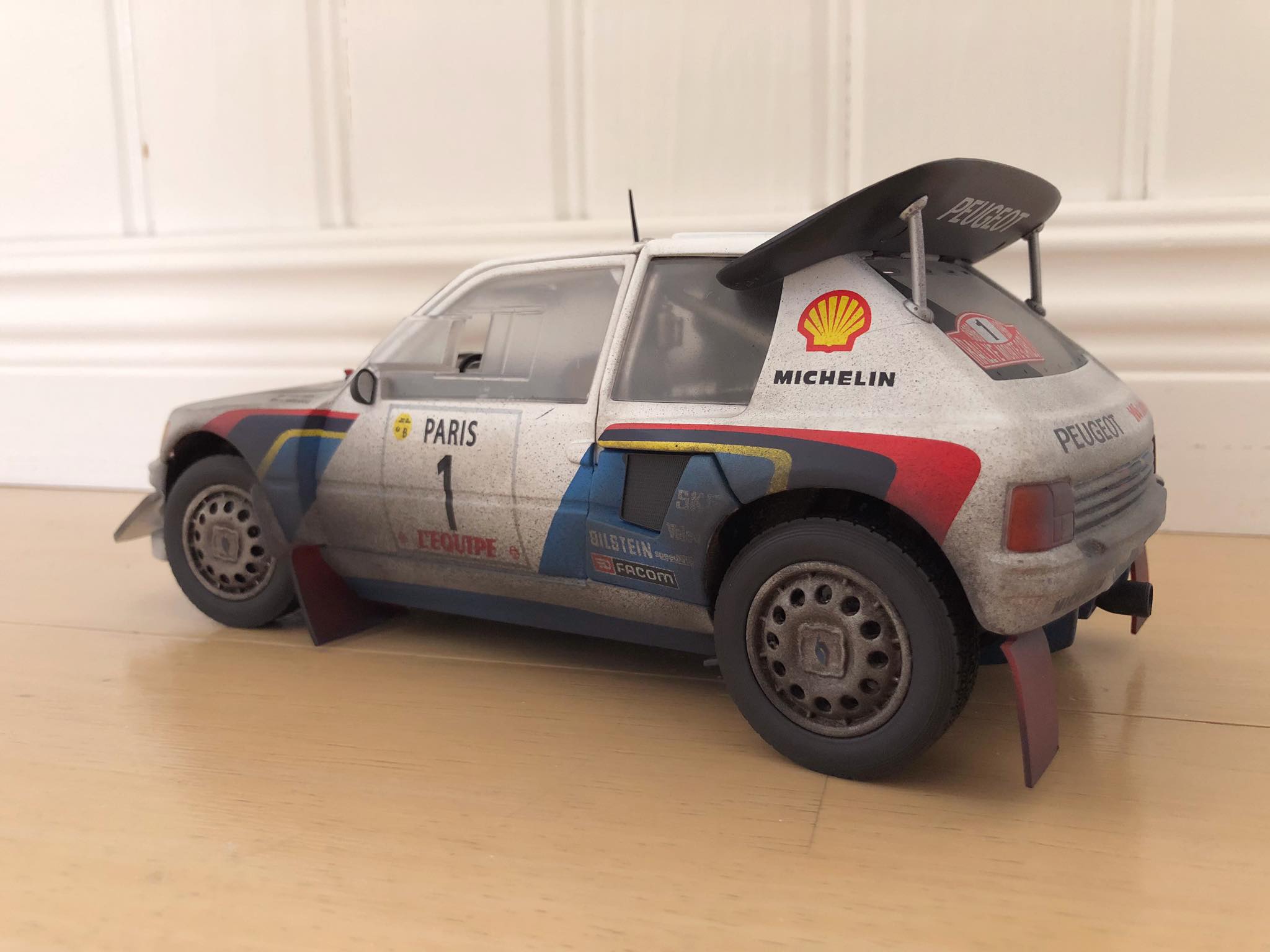 Here is the excellent OTTO 1/12 1998 Peugeot 306 Maxi Rallye,#14