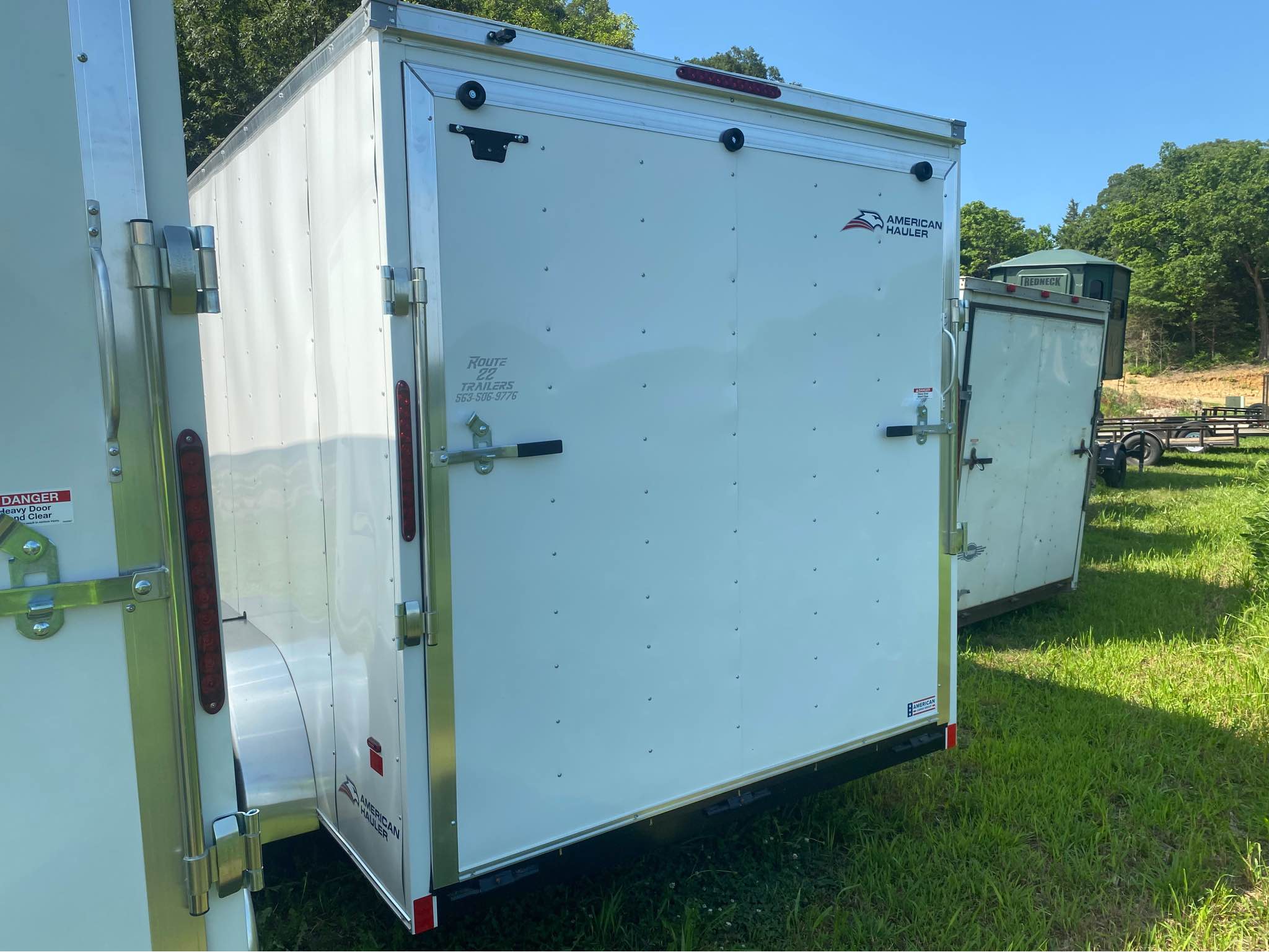 2024 American hauler enclosed trailer Arrow 7x14x6’6” ramp door Trailers Muscatine, Iowa