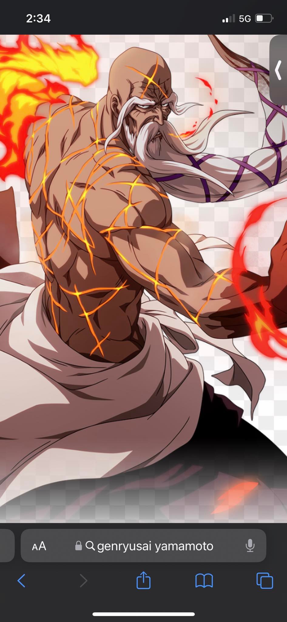 Kenpachi Zaraki vs Yamamoto Strength Comparison in Bleach