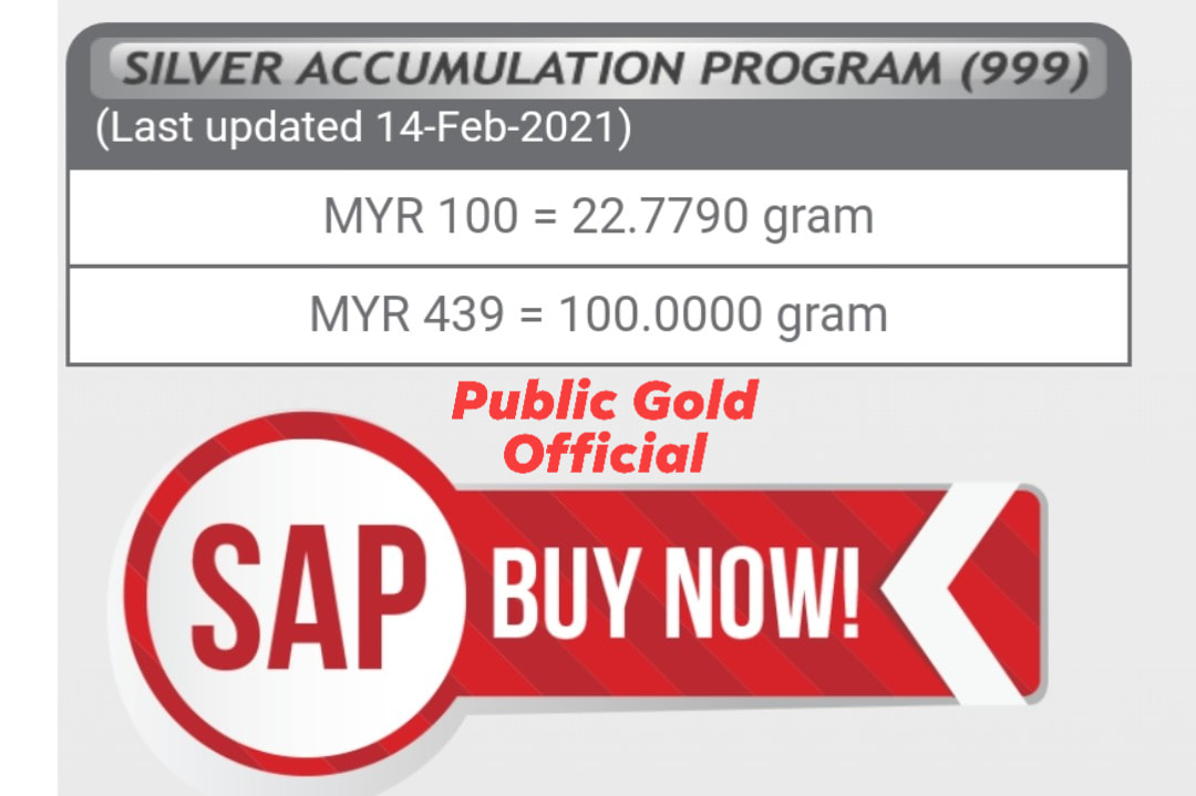 Info Harga Emas Gap Dan Perak Sap Public Gold Official Facebook