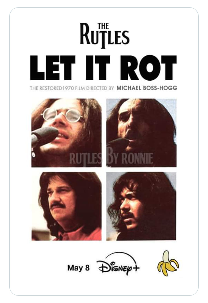 The Rutles' unreleased single How Do You Rut It