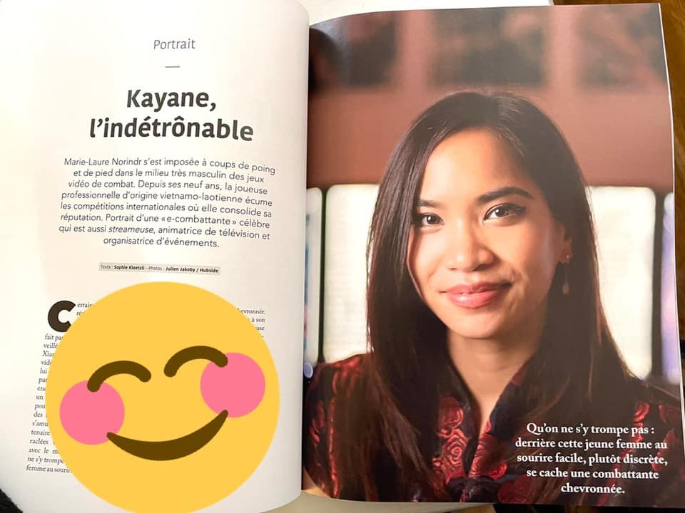 Kayane - J’ai l’honneur de figurer dans le magazine Koï...