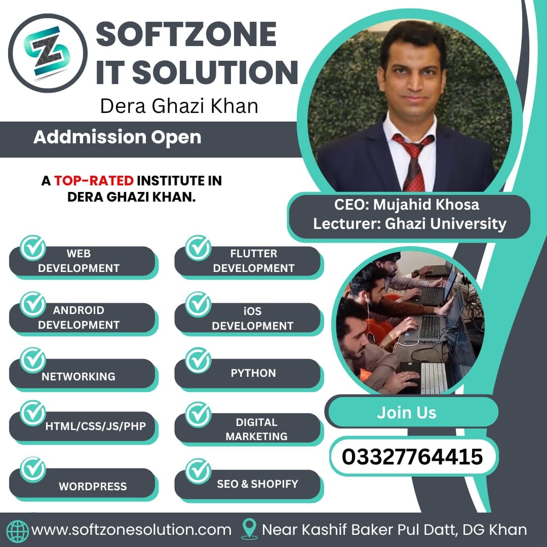 SoftZone Solution | Dera Ghazi Khan