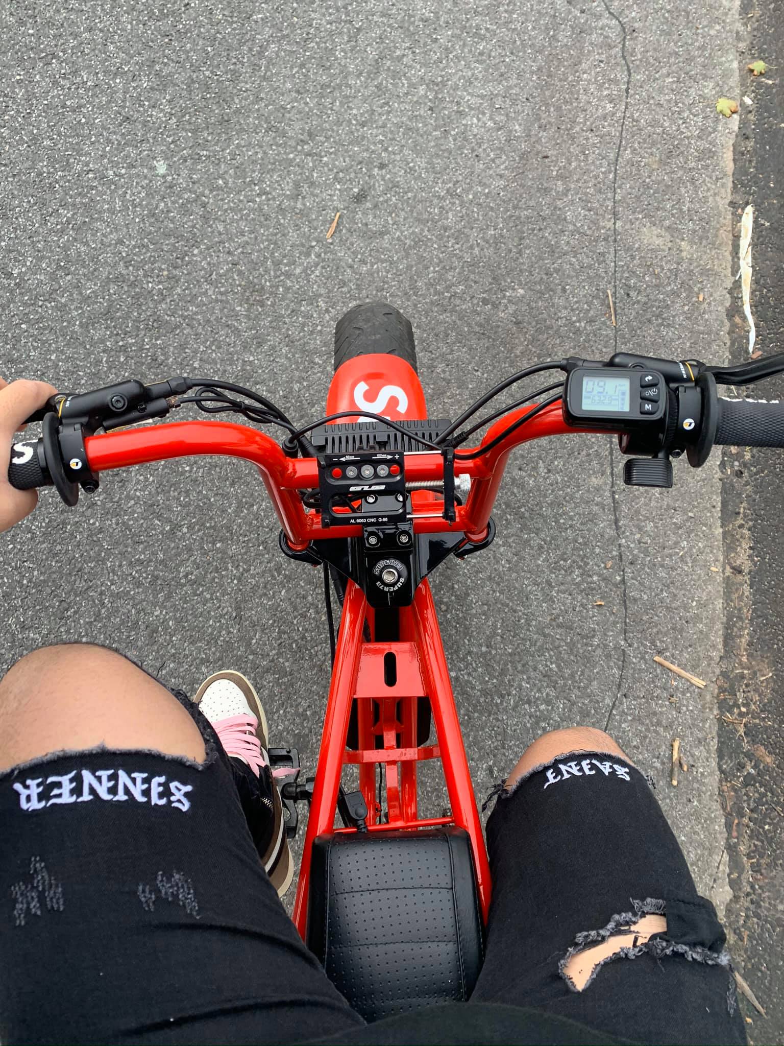 Upgrading Super73 bike with new rear wheel and controller