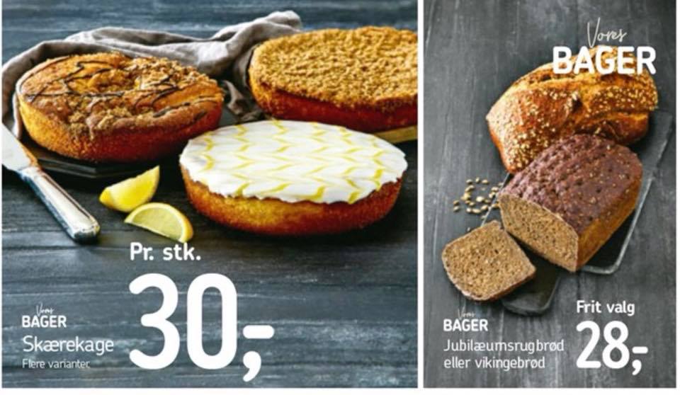 føtex - 😍 Bagerens kage og rugbrød 😍 Lige nu tilbyder...