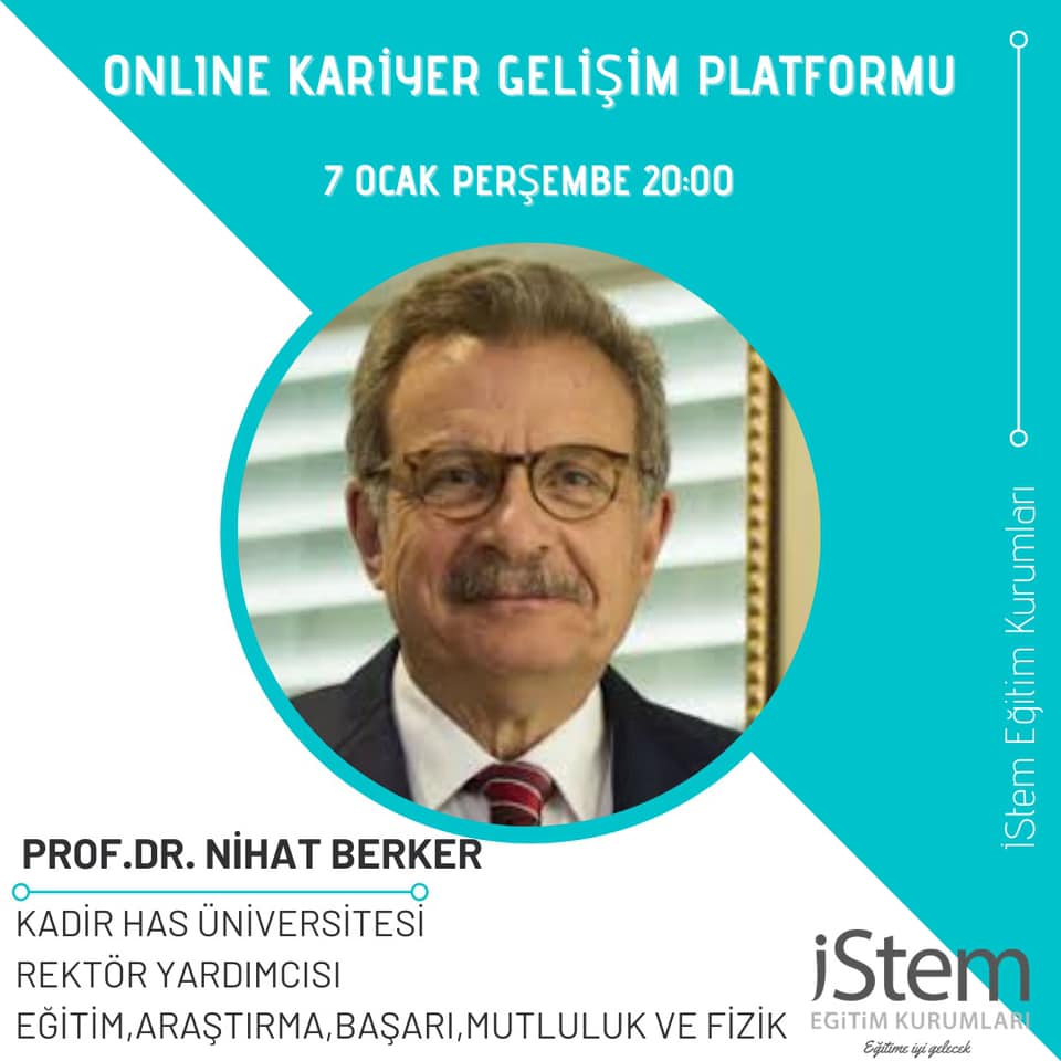 İStem Koleji - Kadir Has Üniversitesi Rektör Yardımcısı... | Facebook
