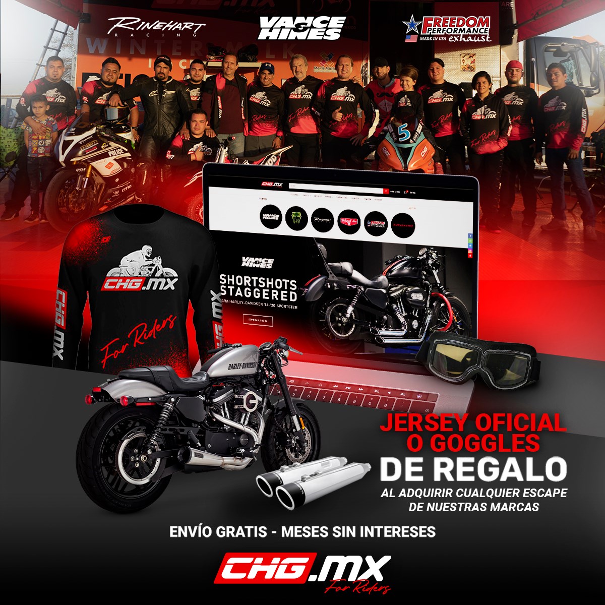 🚨Adquiere YA un sistema de escape para... - CHG.MX For Riders