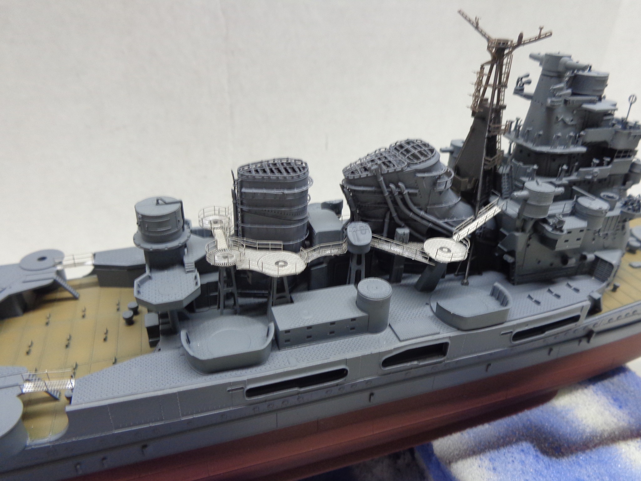 大日本帝国海軍 戦艦『扶桑（ふそう）』昭和19年」1 昨年末から作り 