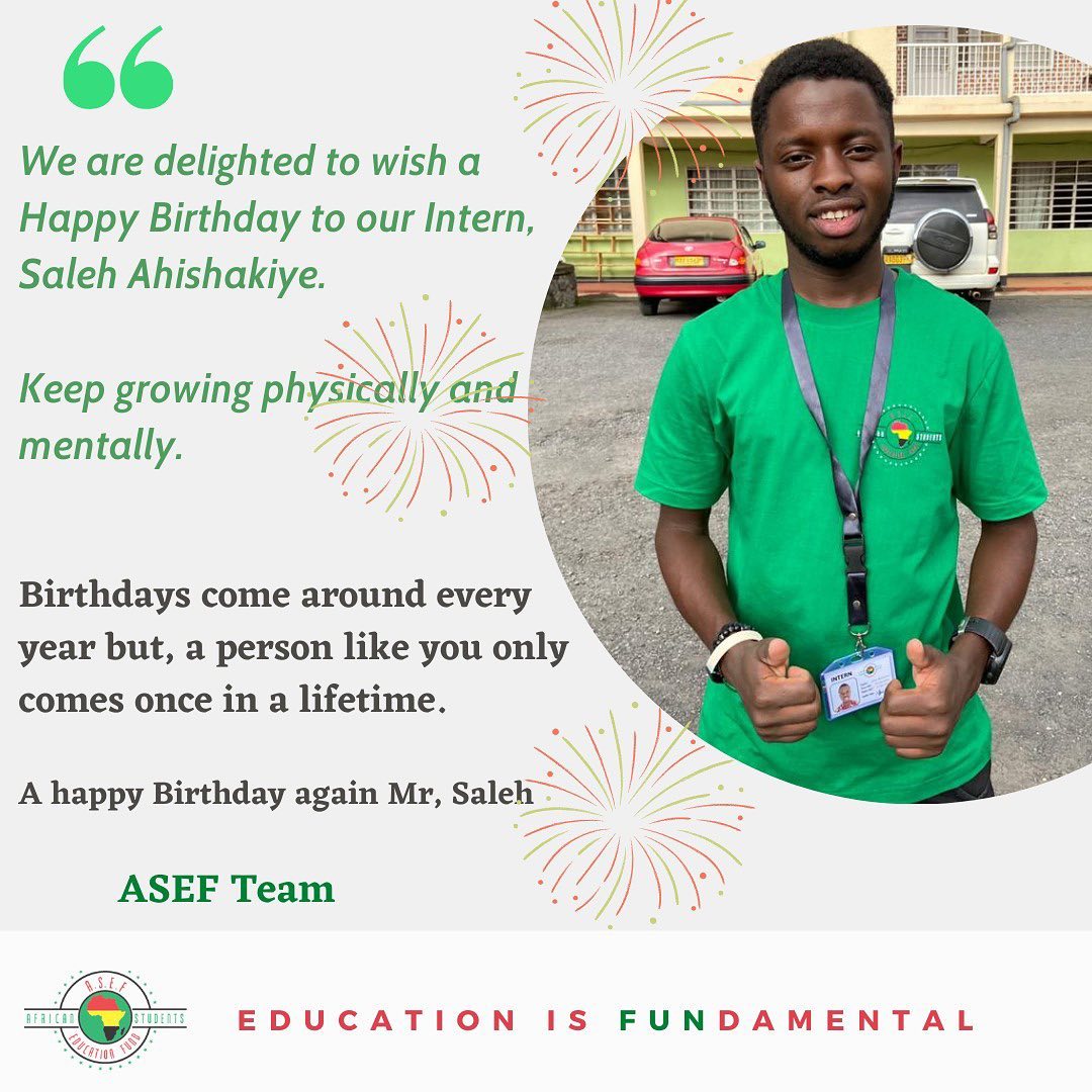 We are looking... - African Students' Education Fund - ASEF