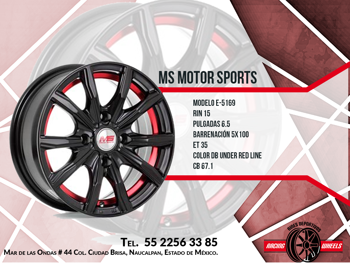 Rines Deportivos Racing Wheels - Marca la diferencia con este rin ...