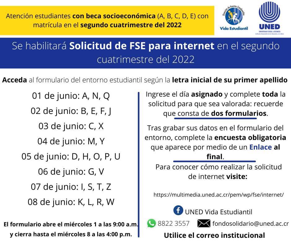 Estudiantes - Información sobre Fondo Solidario Estudiantil para ...
