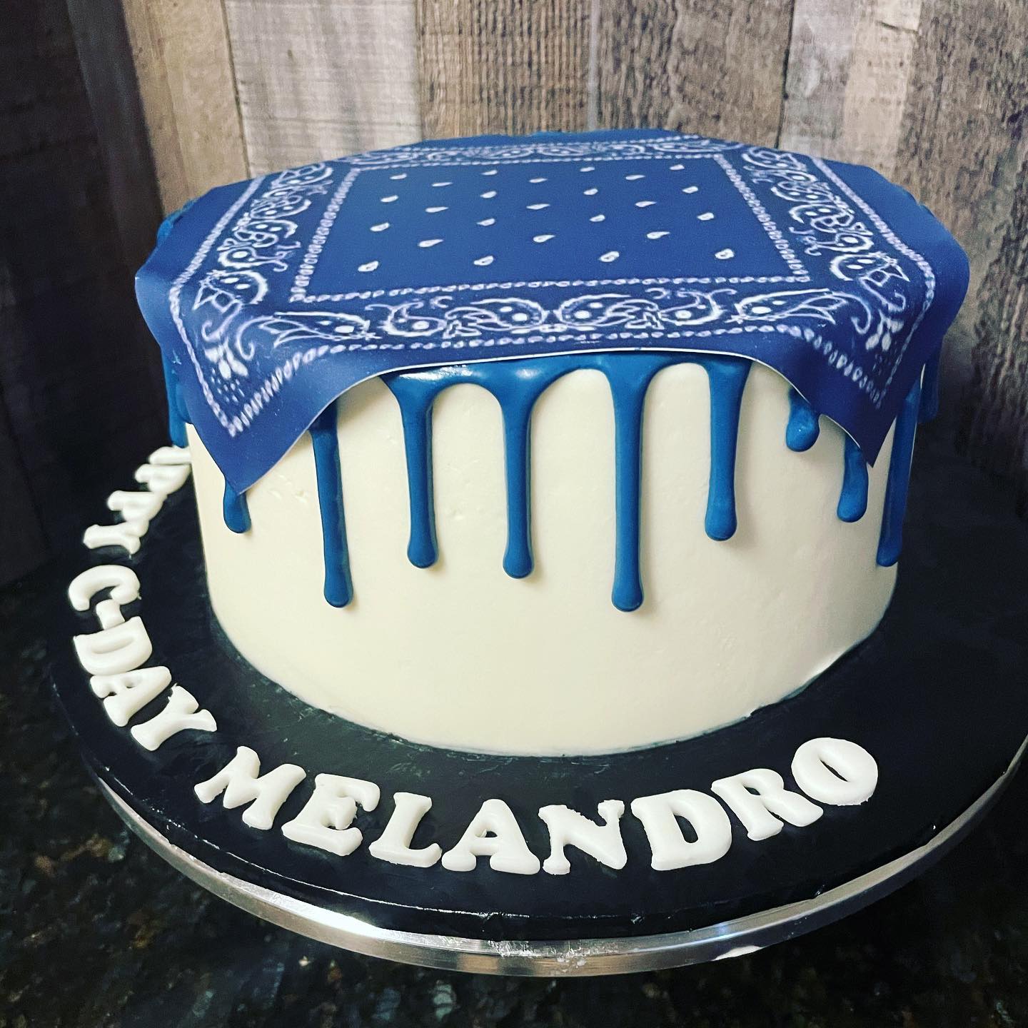 Corbin's Cakes - 🗣🗣 Rep Your Set C-Day Cake 💙💙💙 made of... | Facebook