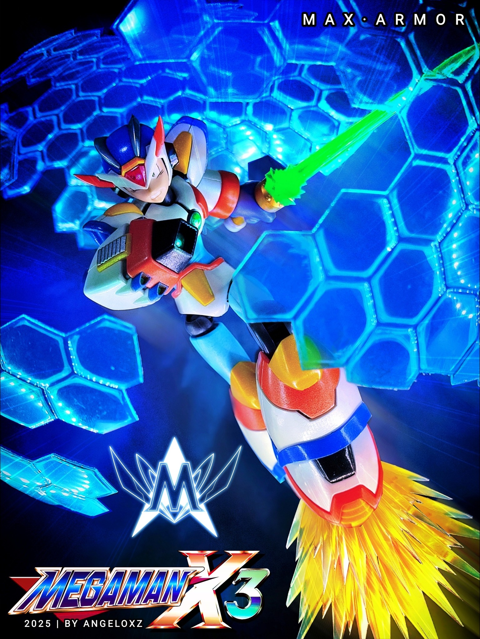 MegaMan X boss weapons and upgrades