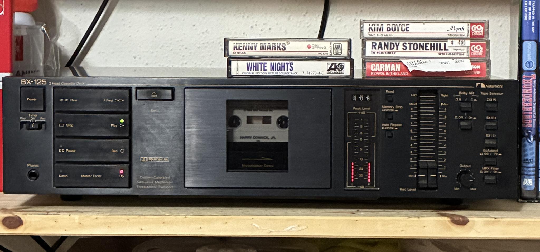Nakamichi BX-125 cassette deck addition