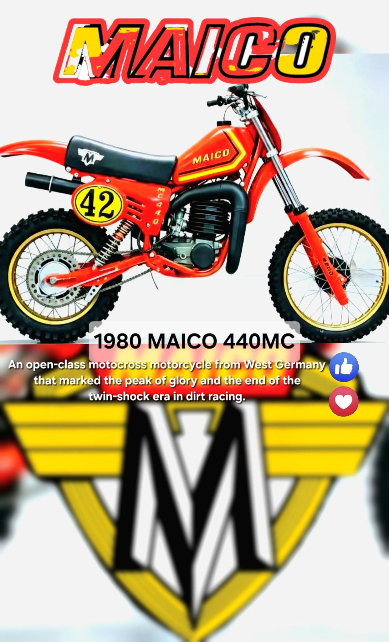 1978 Maico MC400 vintage motocross bike review