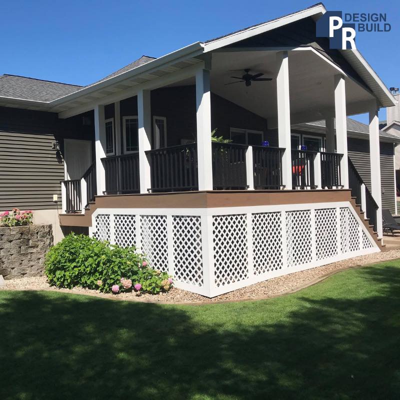 PR Design Build - A covered deck like the one you see...