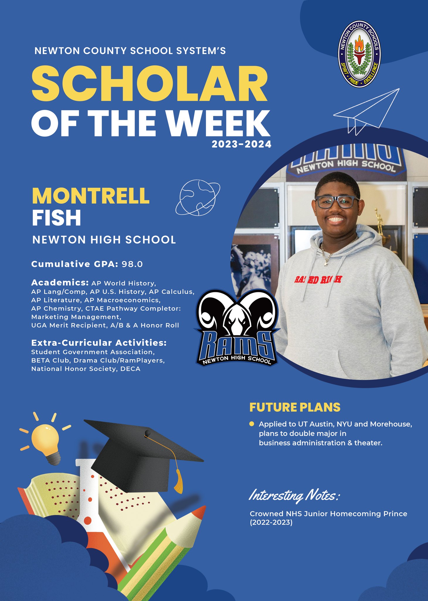 Congratulations to Newton High... - Newton County Schools
