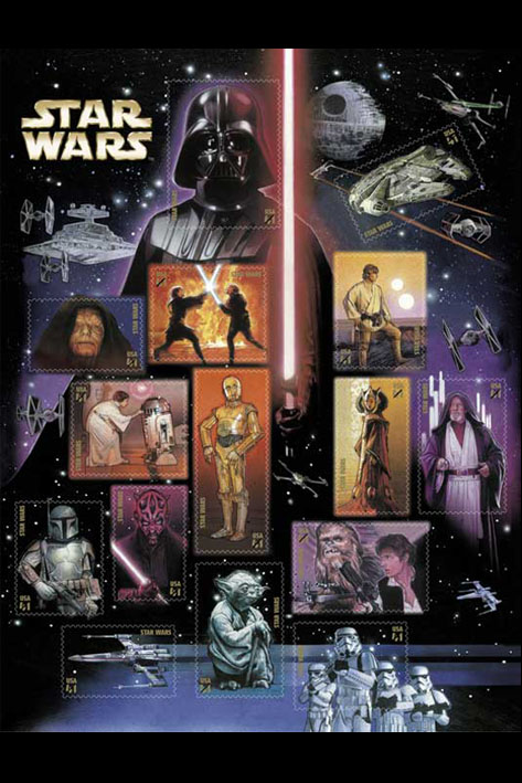 Star Wars 30th anniversary stamp release