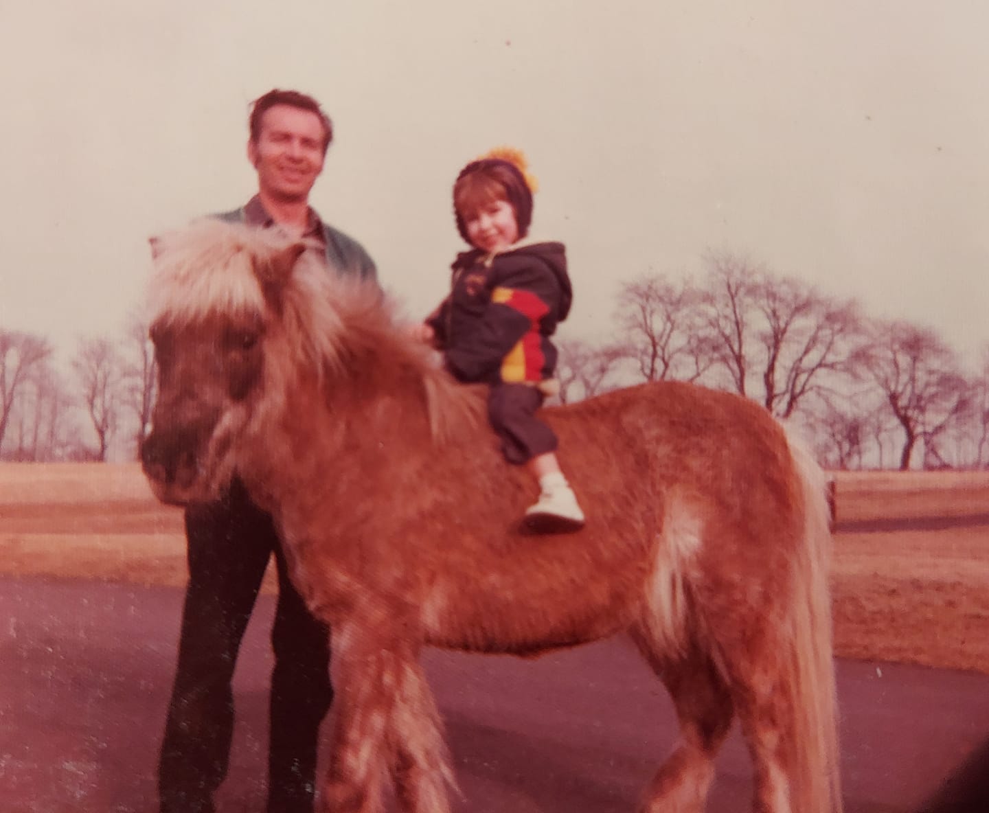 This is from when Doug Wylie's mom had Hazwill Pony Club.. Doug in