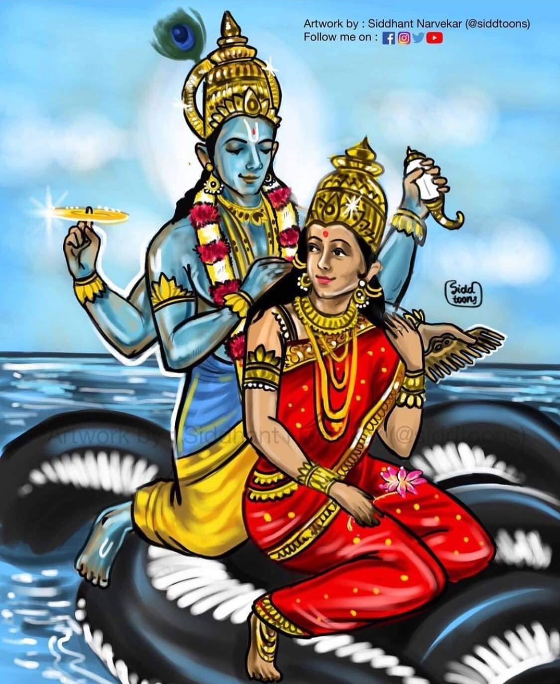 The Shiva - Jai Shri Maha Vishnu! Jai Maa Lakshmi! “Who is the base of ...