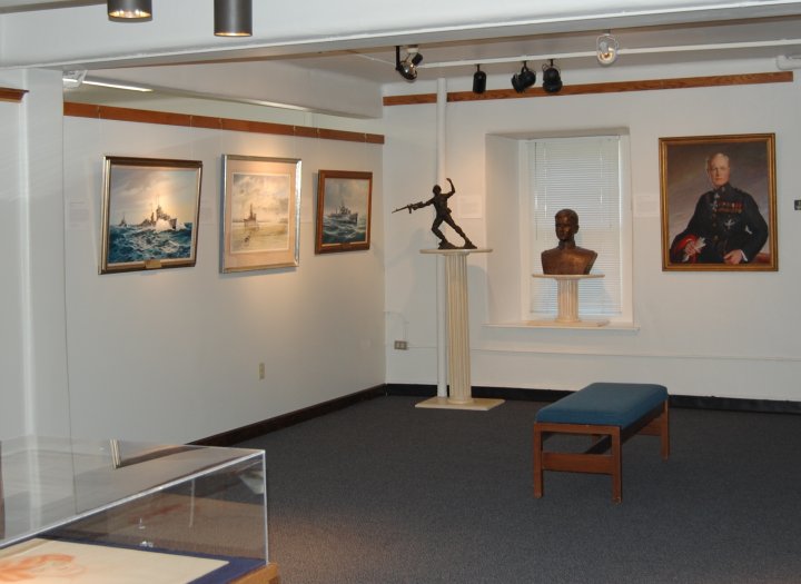Naval War College Museum - Art Gallery is open and almost finished. The ...