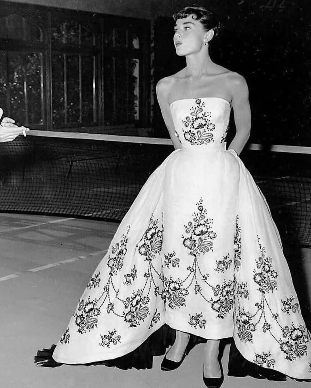 Audrey Hepburn's iconic Sabrina dress designed by Hubert de Givenchy