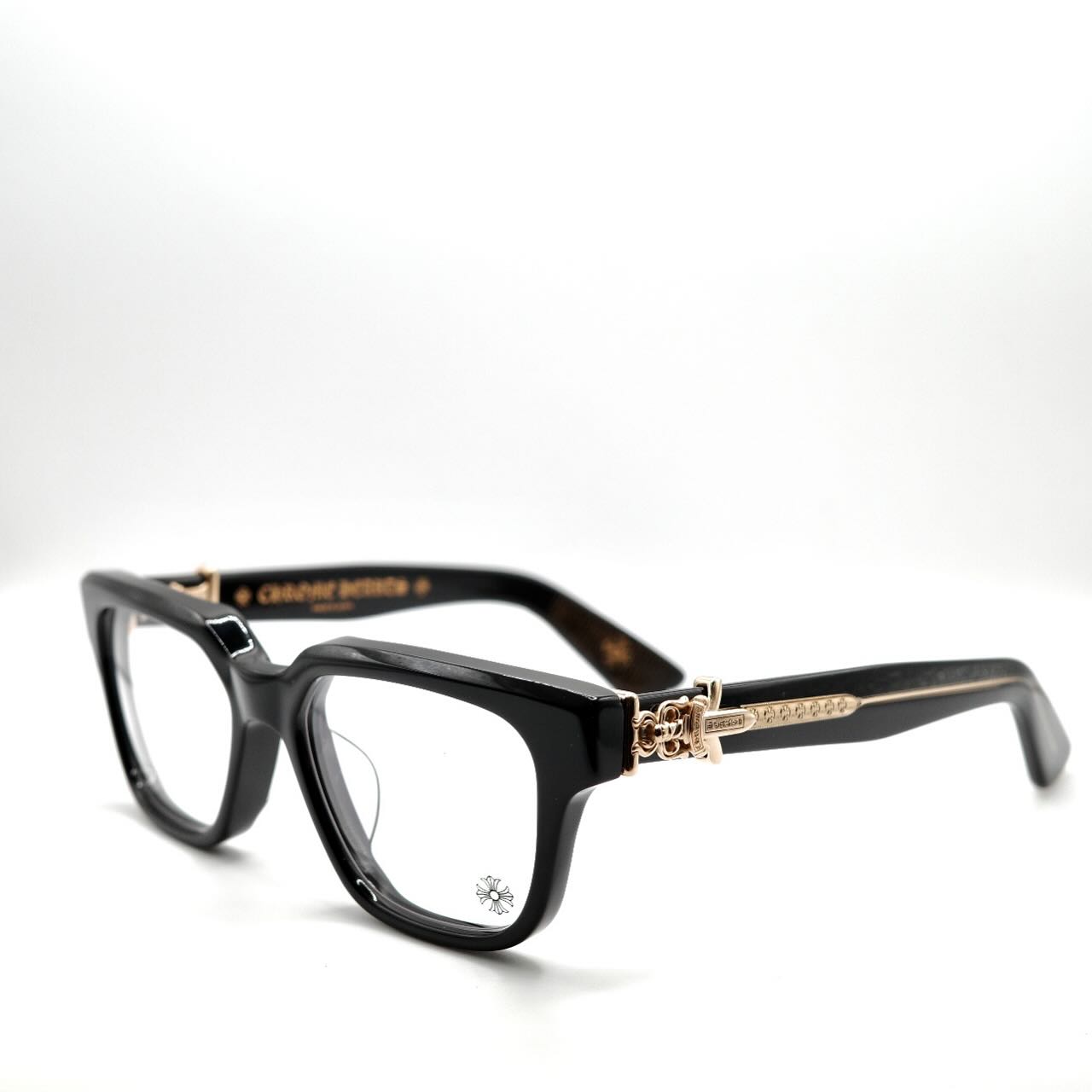 CHROME HEARTS TRYVAGAGAIN GOLD PLATED SUNGLASSES + Condition 