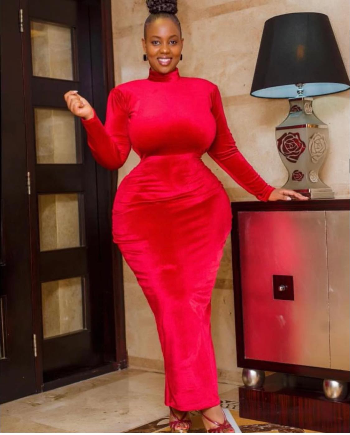 ghanaian formal dresses woman's custom gown with 60 hip size BF2025