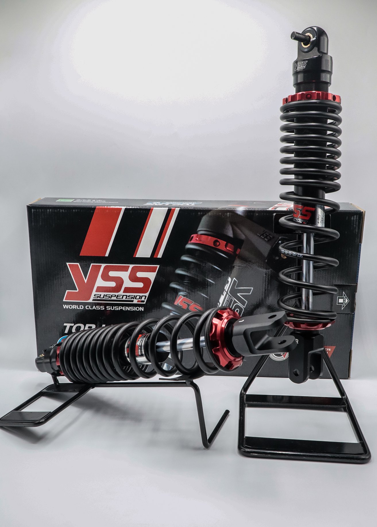 YSS ZSPORT BLACK SERIES XMAX300 มีทั้งความสูงเท่าเดิมและตัวโหลด โช้คอัพ ...