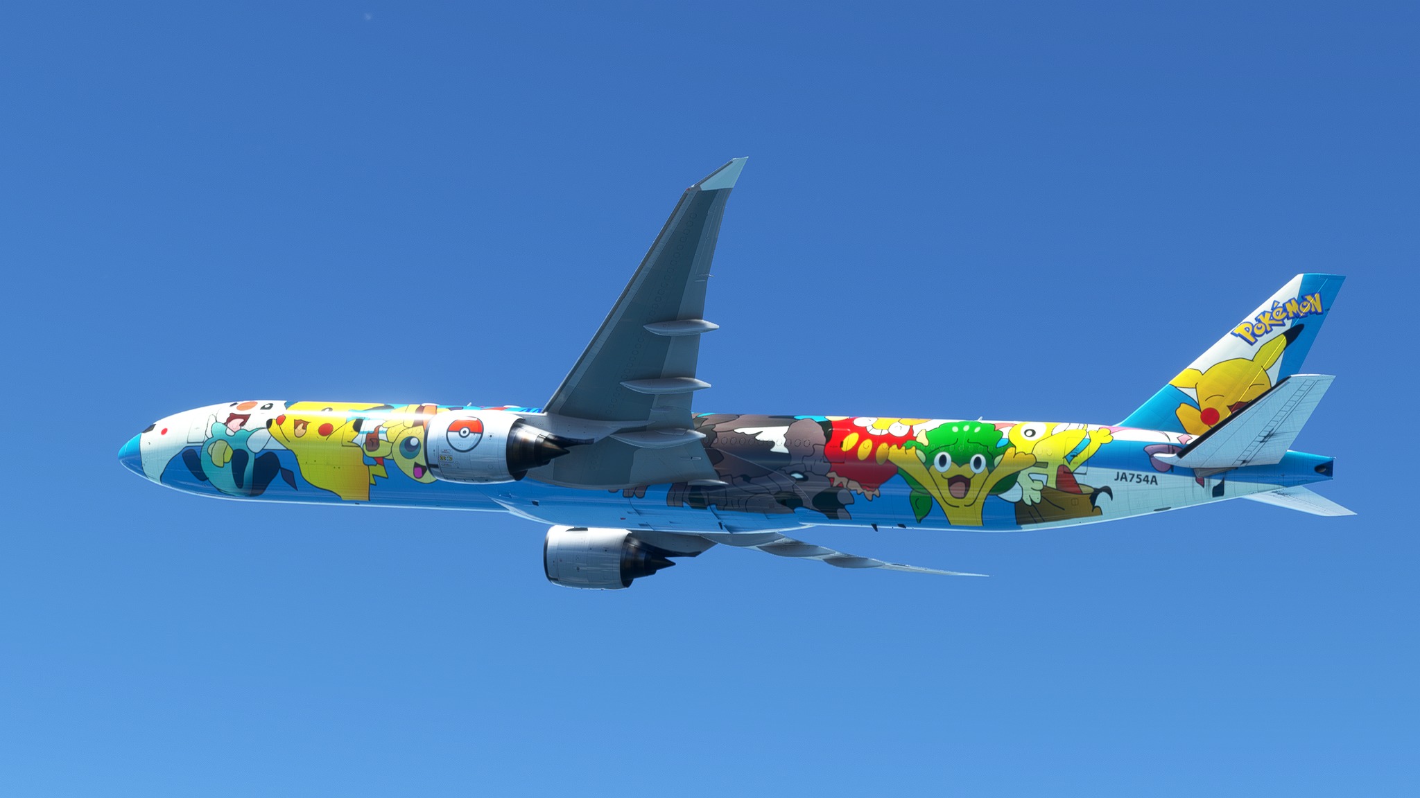 ANA Star Wars Boeing 777-200ER in MSFS