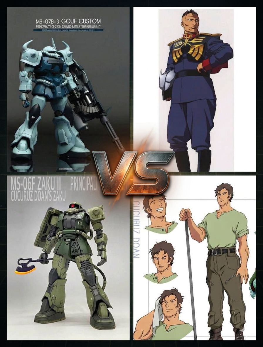 By horocca08 レトロパッケージ風！ エグザベ専用ギャン(ハクジ装備)