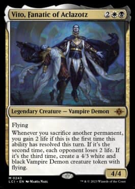 blood rites mtg card list Lost Caverns of Ixalan Commander Deck Best commander for Blood Rites