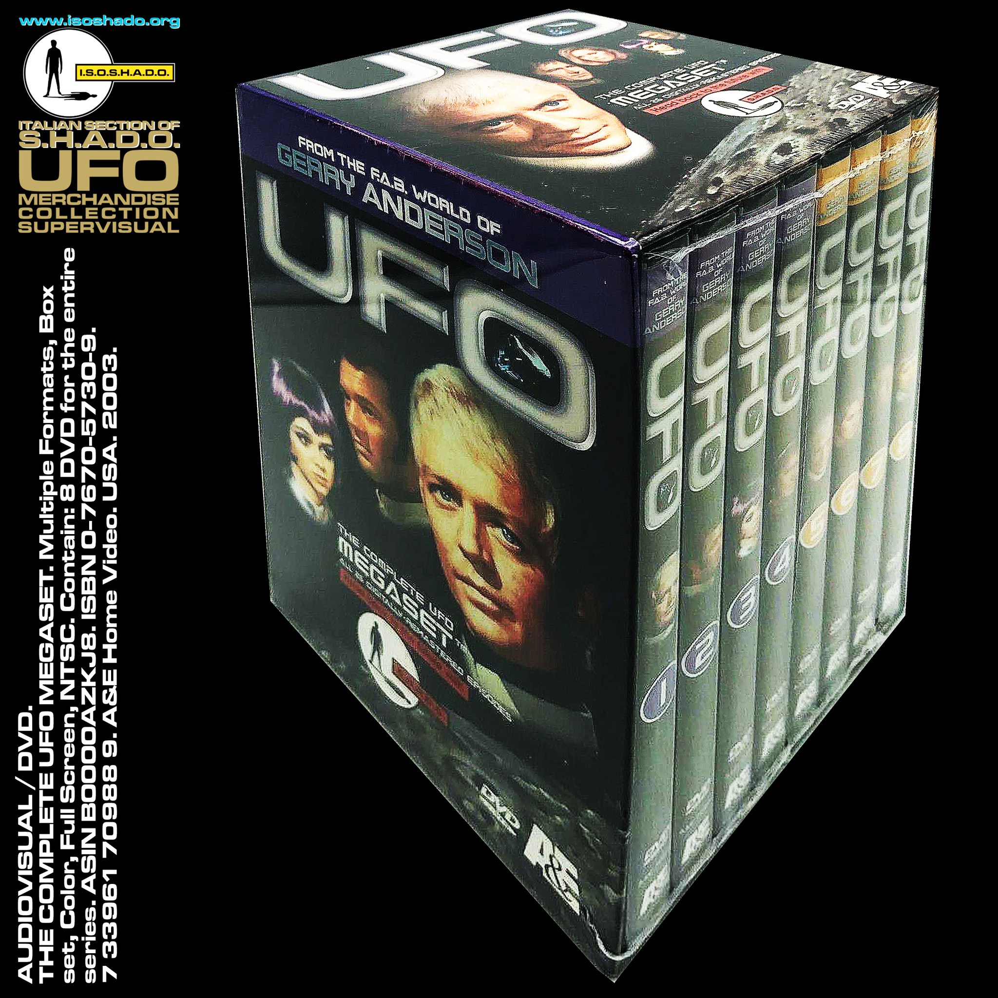 Complete UFO TV series megaset on DVD