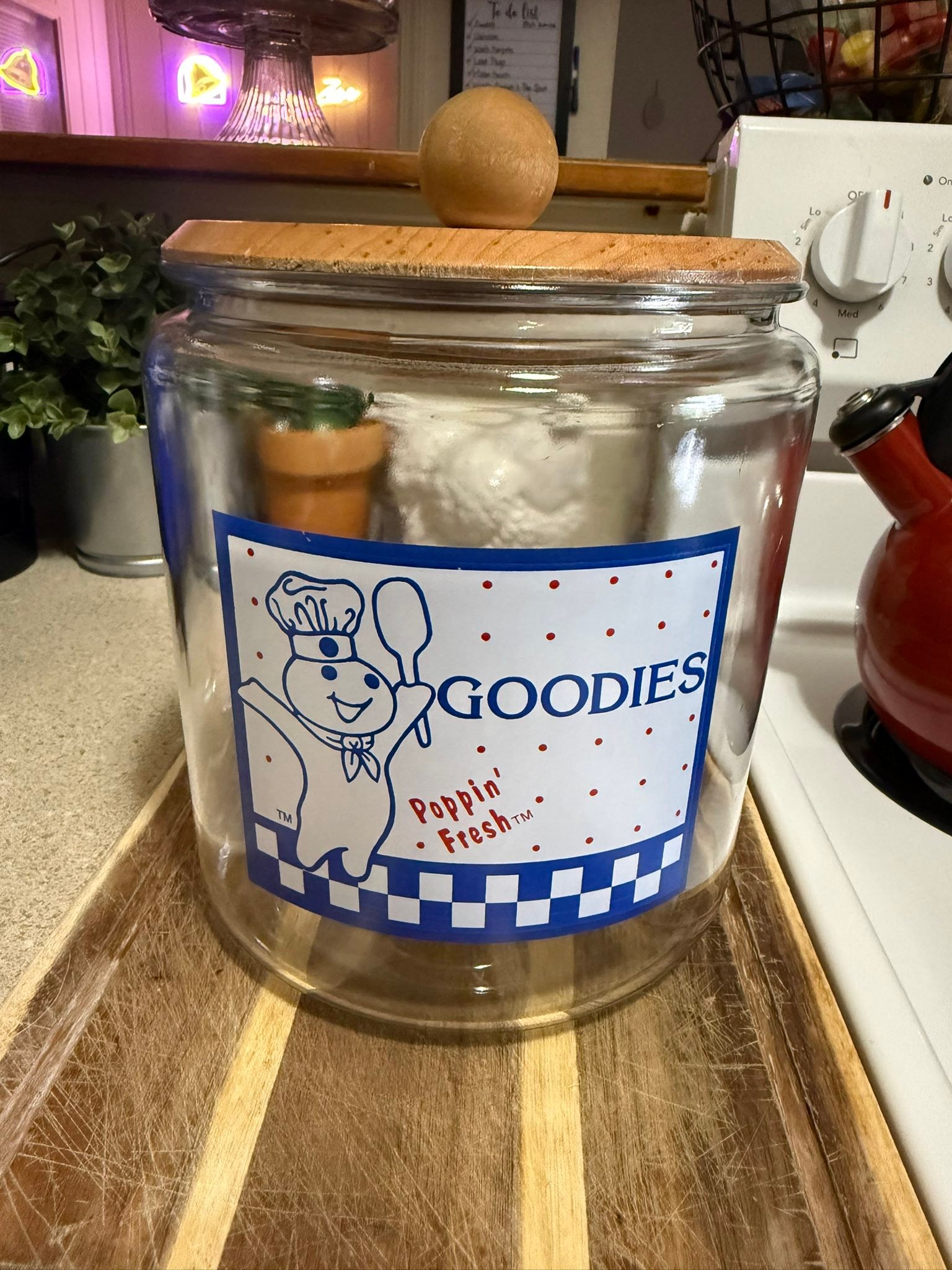 Vintage 1996 -Dolphin TALKING Cookie Jar, Hinged Top w/ Sound, Lid