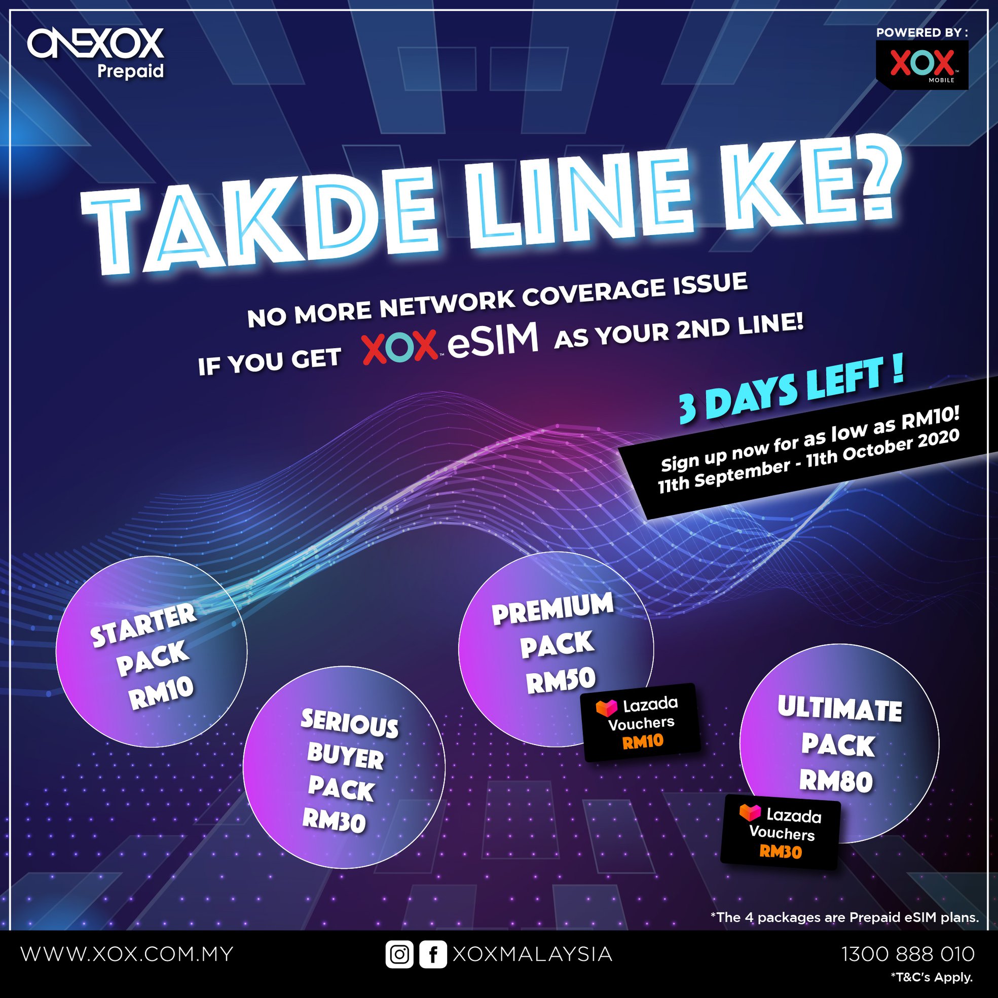 Xox Malaysia Experiencing Bad Network Coverage Grab The Facebook