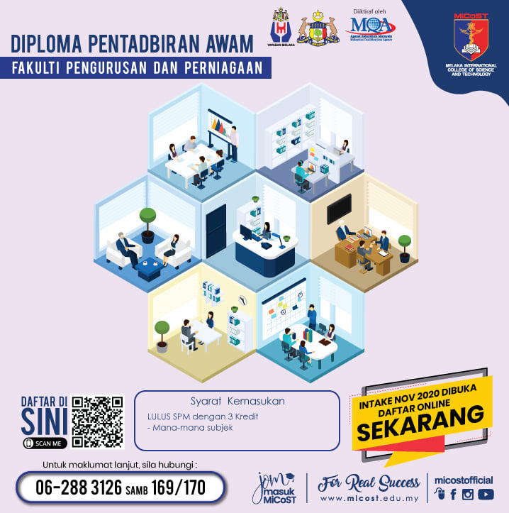 Program Diploma Pentadbiran Awam Micost Melaka International College Of Science And Technology Facebook