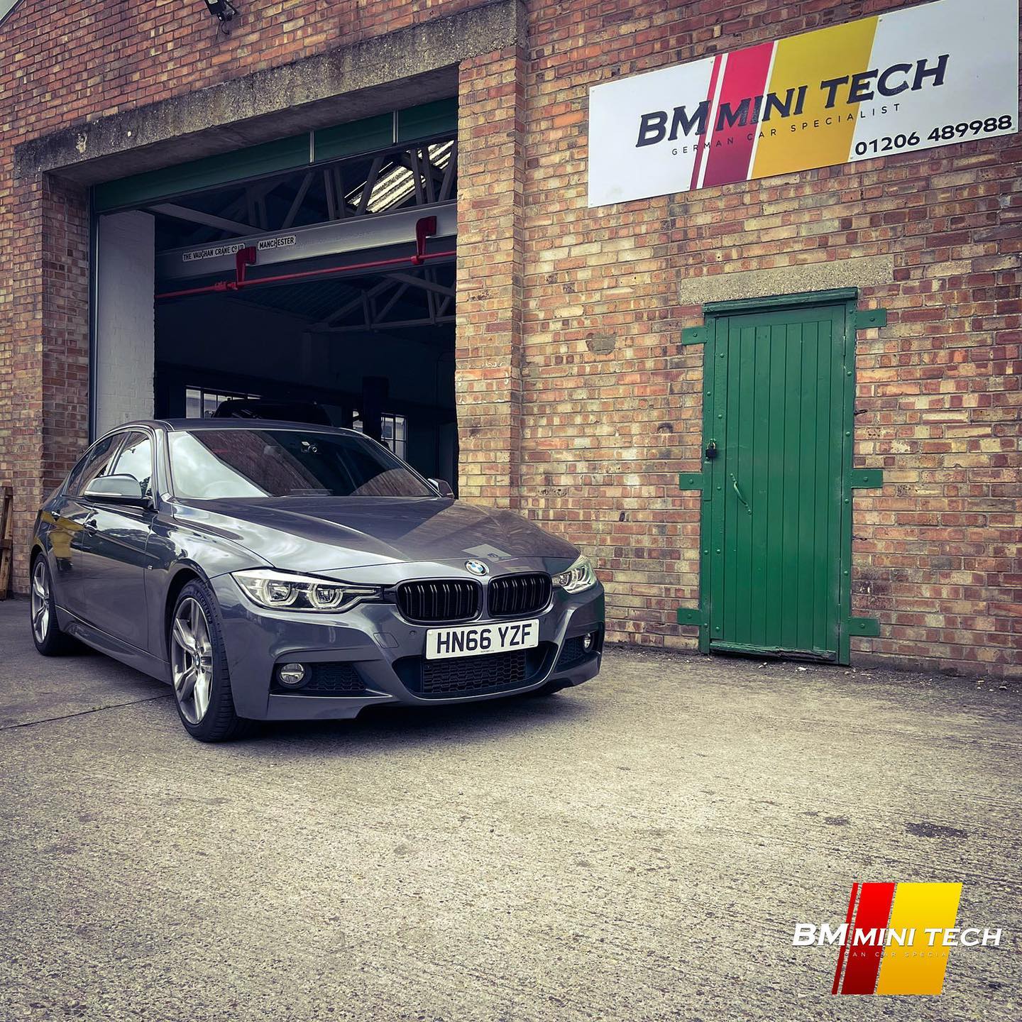 BM MINI TECH - A quick pit stop for this #F30 330d ⠀ ⠀ As...