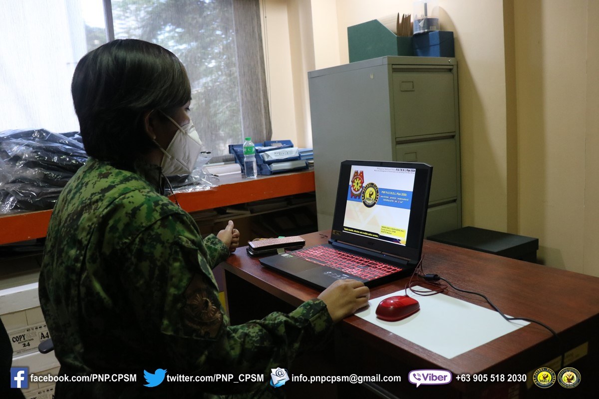 PNP - PLTCOL LEILANI M GARCIA, OIC, ARMD attended the Online Lecture on ...