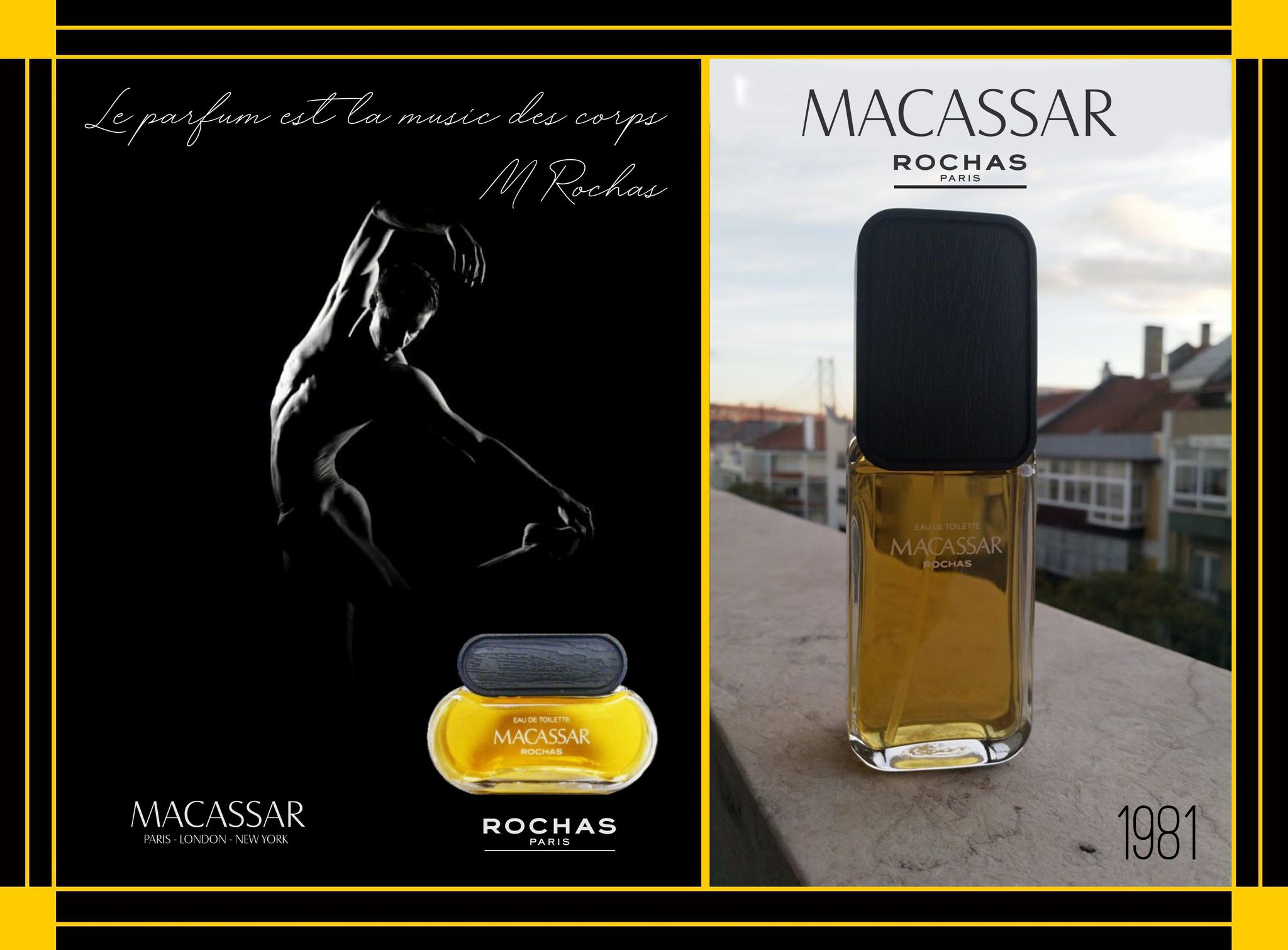 Macassar de Rochas, a classic and elegant men's perfume