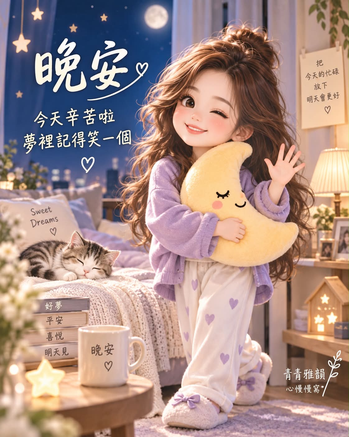 大家早安啊！💖