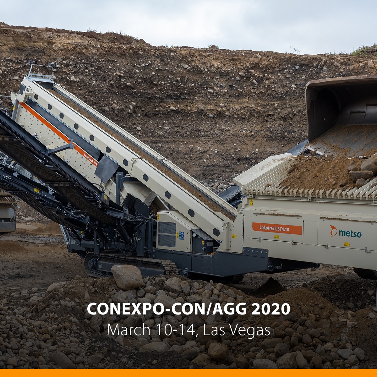 Metso - Save fuel and plug the new Lokotrack ST4.10 mobile screen into ...